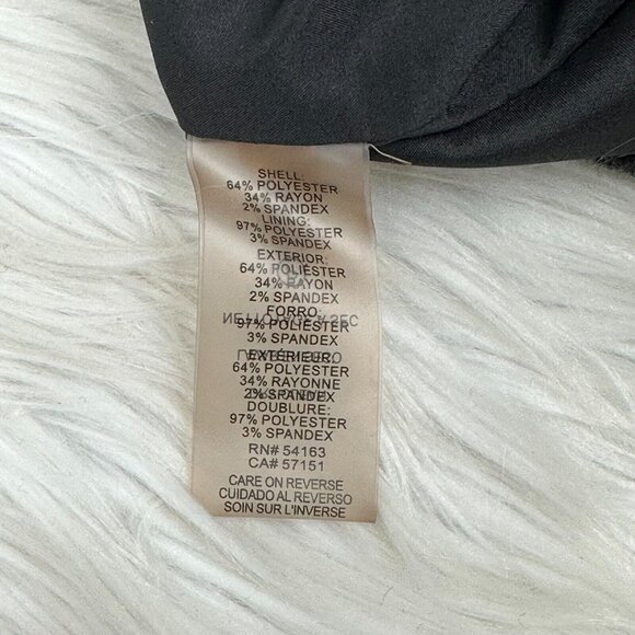 Tommy Hilfiger Women's Gray Striped Minimalist Pencil Career Skirt Size 6/W32 - Picture 7 of 10